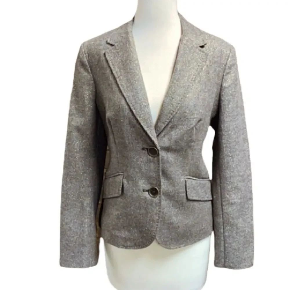 Liz Claiborne Brown Shimmer Sport Blazer
